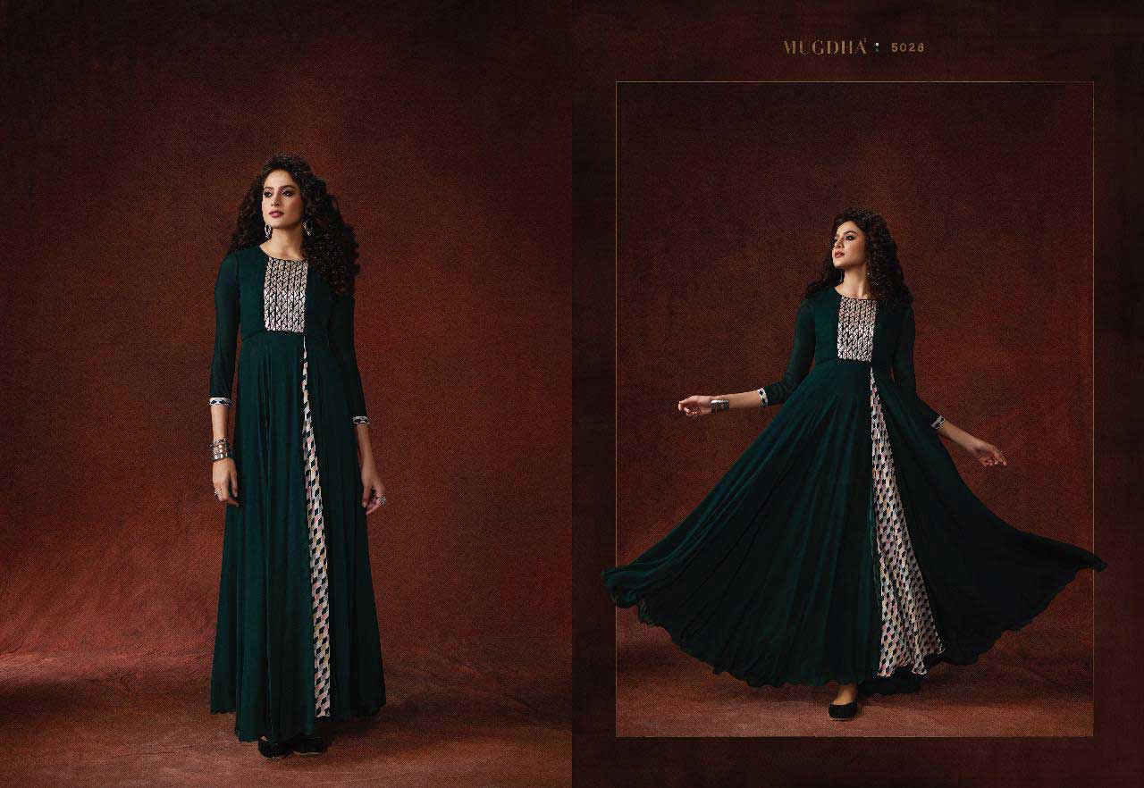 Mugdha Elite Vol-3 Silk Georgette Gown Sets Mugdha Elite Vol-3 Silk Georgette Gown Sets